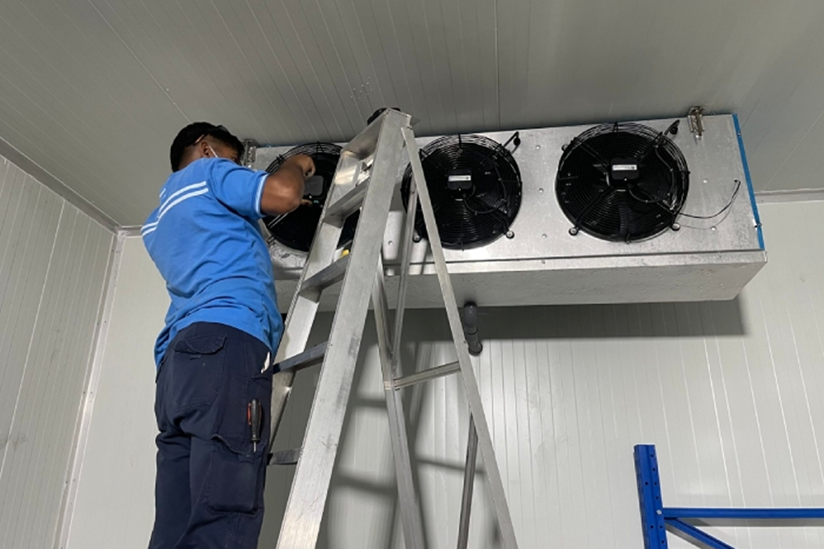 Commercial coolroom repairs Brisbane licensed technician