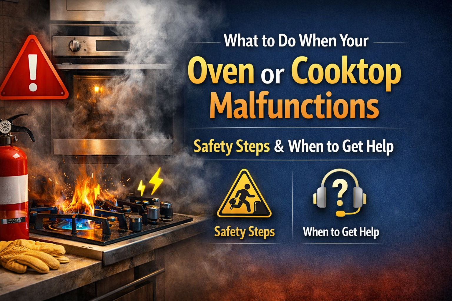 Oven or Cooktop Malfunctions