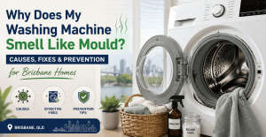 Why washing machines smell like mould