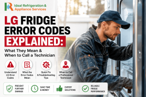 LG Fridge Error Codes Explained