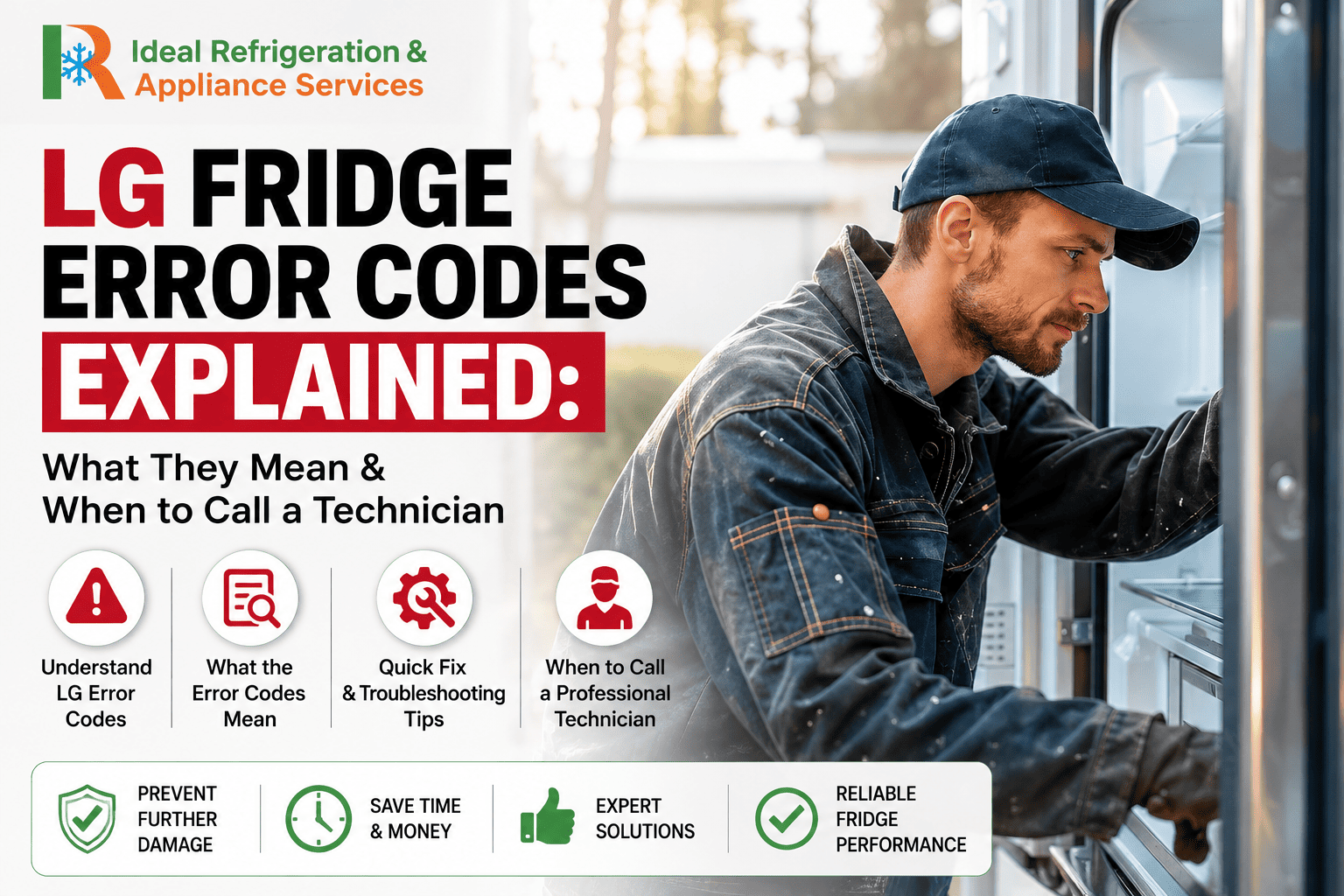 LG Fridge Error Codes Explained